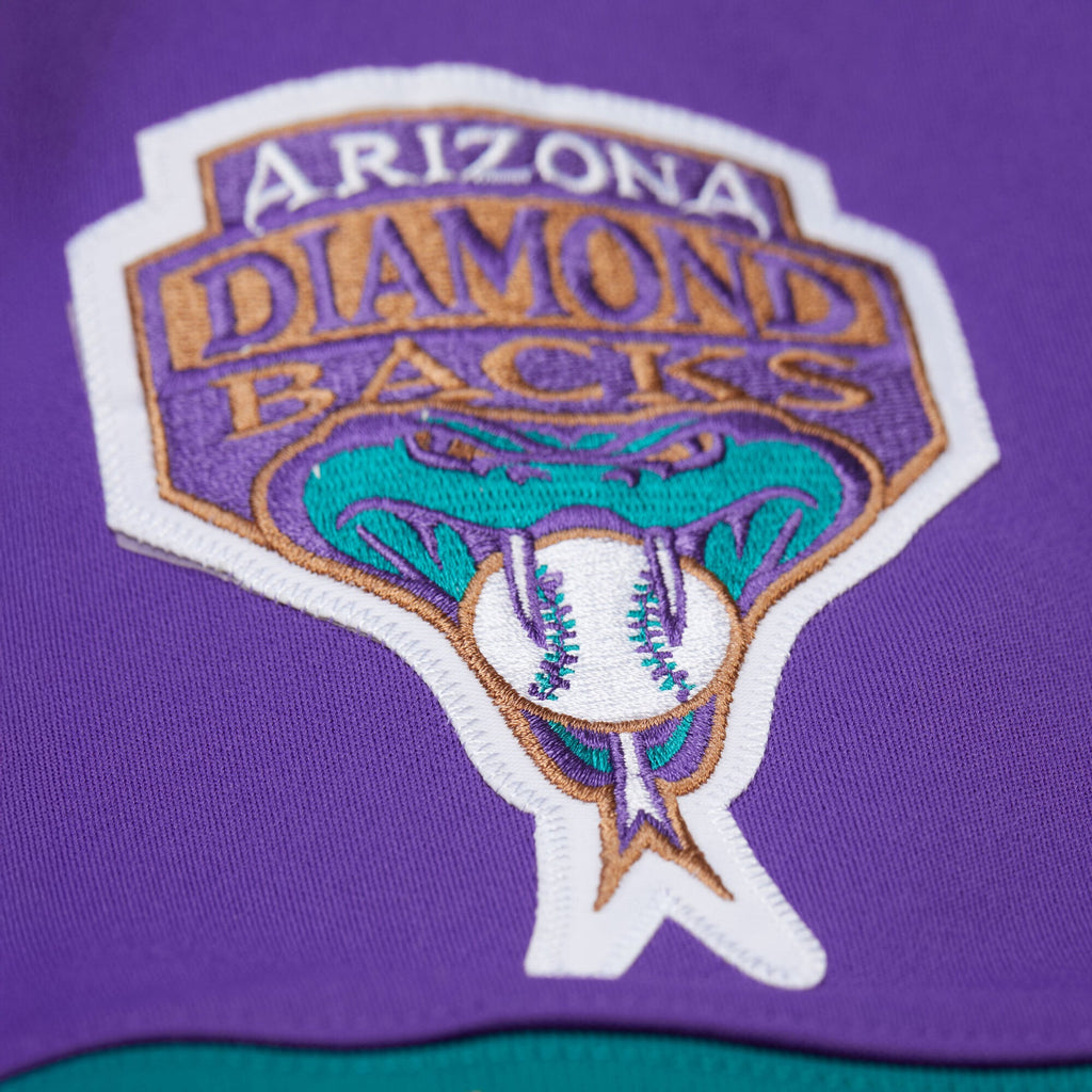Men's Arizona Diamondbacks Randy Johnson Mitchell & Ness Purple 2000 Throwback Authentic Jersey