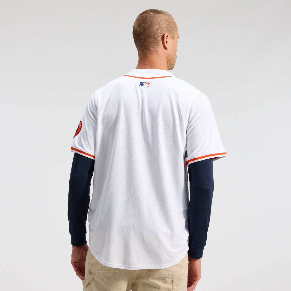 Men's Houston Astros Nike White Home Limited Jersey