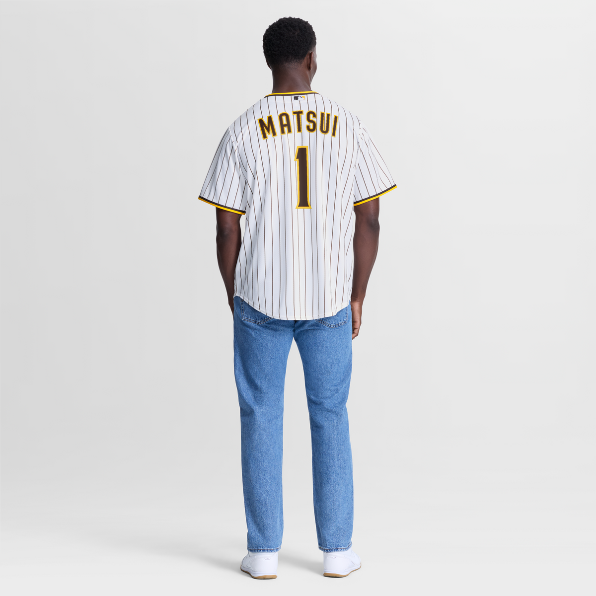 Men's San Diego Padres Yuki Matsui Nike White Home Replica Jersey