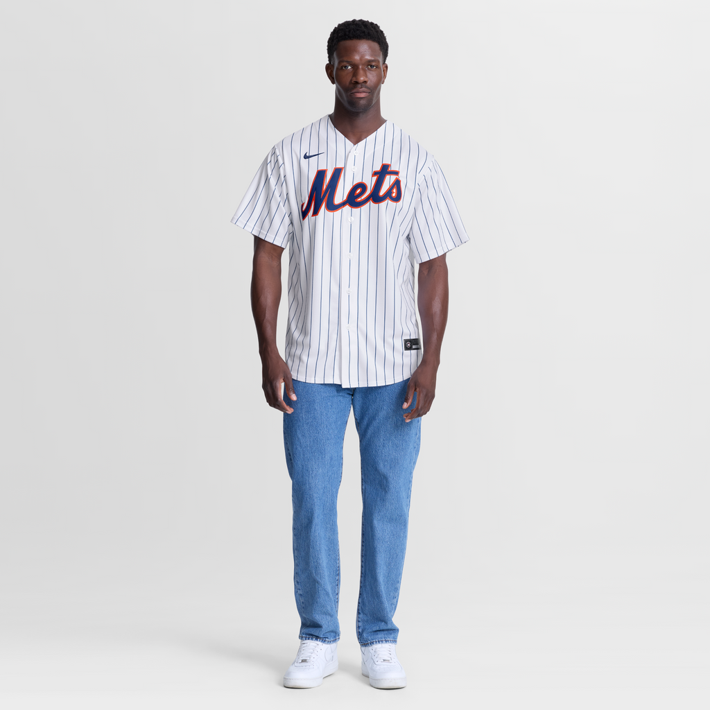 Men's New York Mets Bo Bichette Nike White Home Replica Jersey