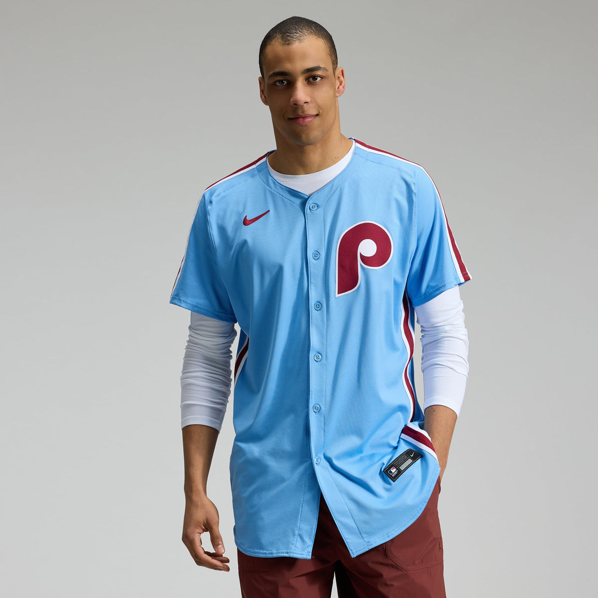 Men's Philadelphia Phillies Nike White Home Elite Jersey