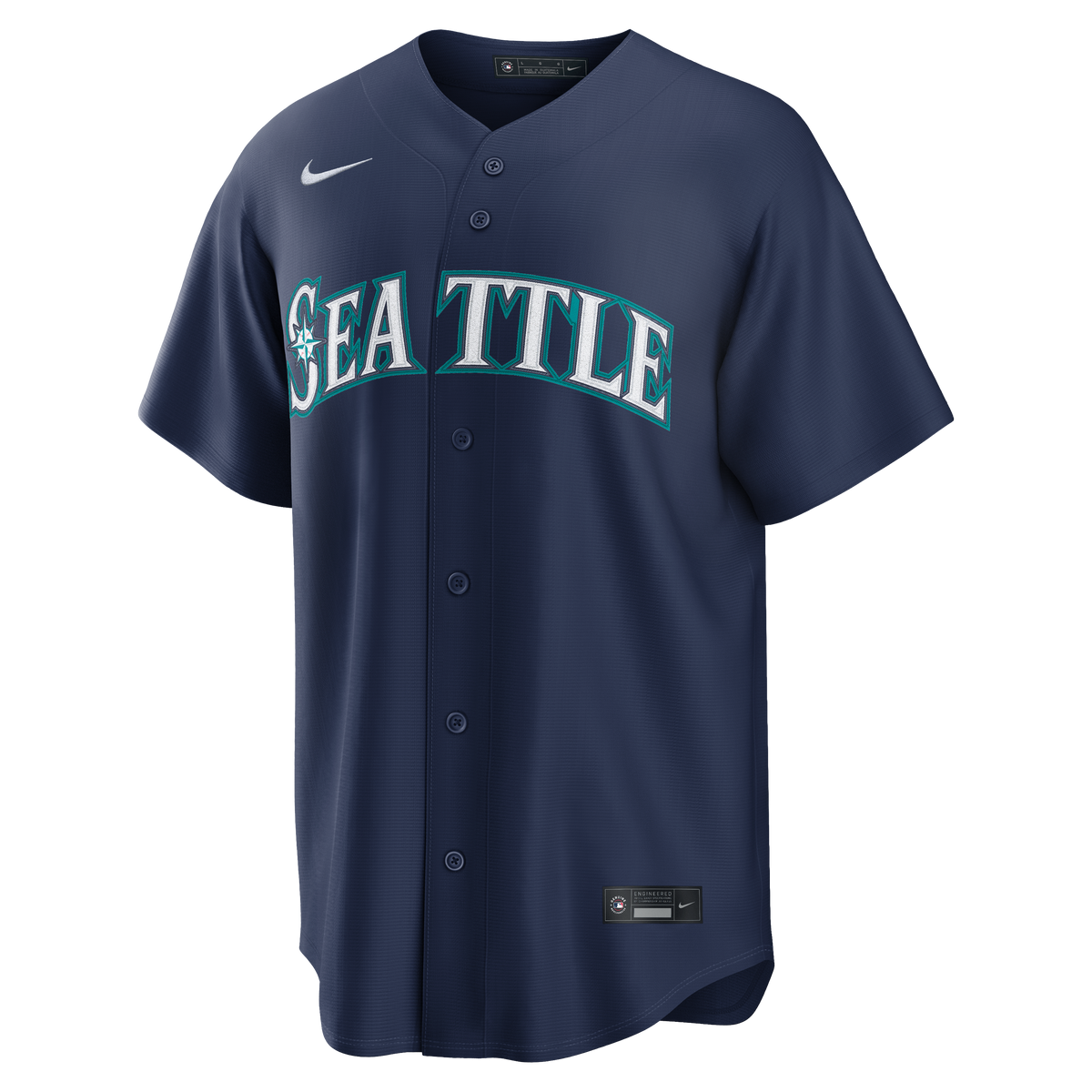 Men's Seattle Mariners Cal Raleigh Nike Cream Alternate Replica Jersey