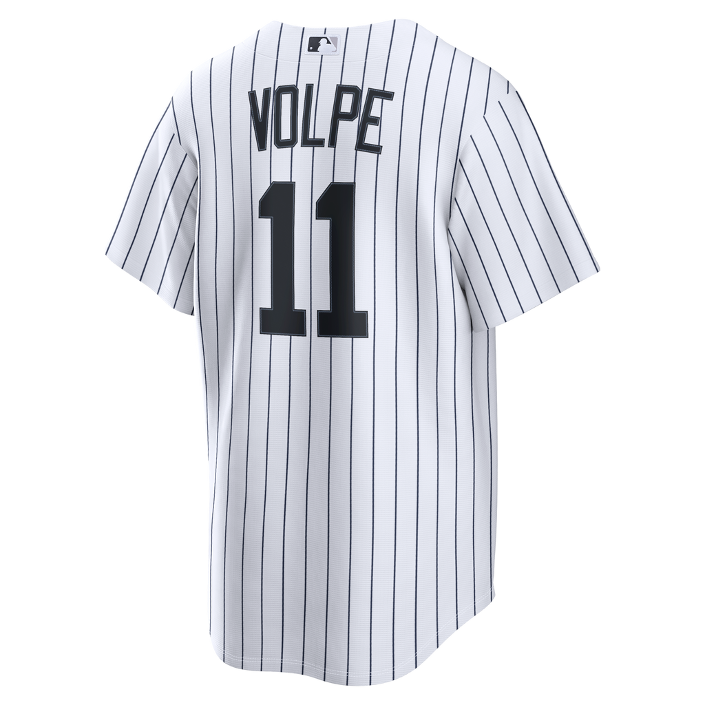 Men's New York Yankees Anthony Volpe Nike White Home Replica Jersey
