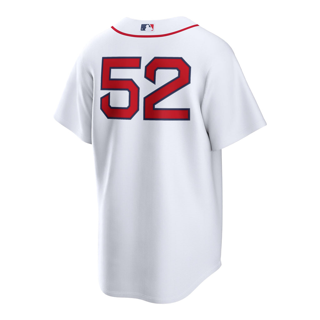Men's Boston Red Sox Wilyer Abreu Nike White Home Replica Jersey