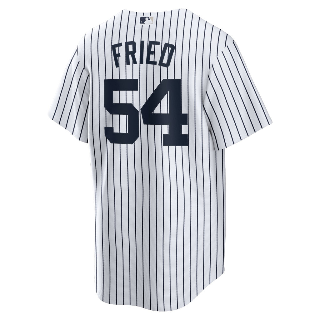 Men's New York Yankees Max Fried Nike White Home Replica Player Jersey