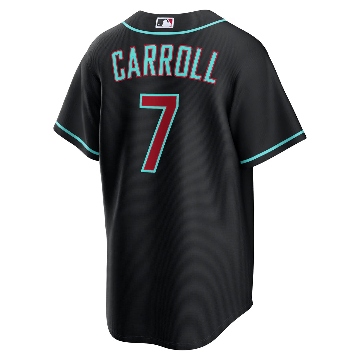 Men's Arizona Diamondbacks Corbin Carroll Nike Gray Road Replica Jersey