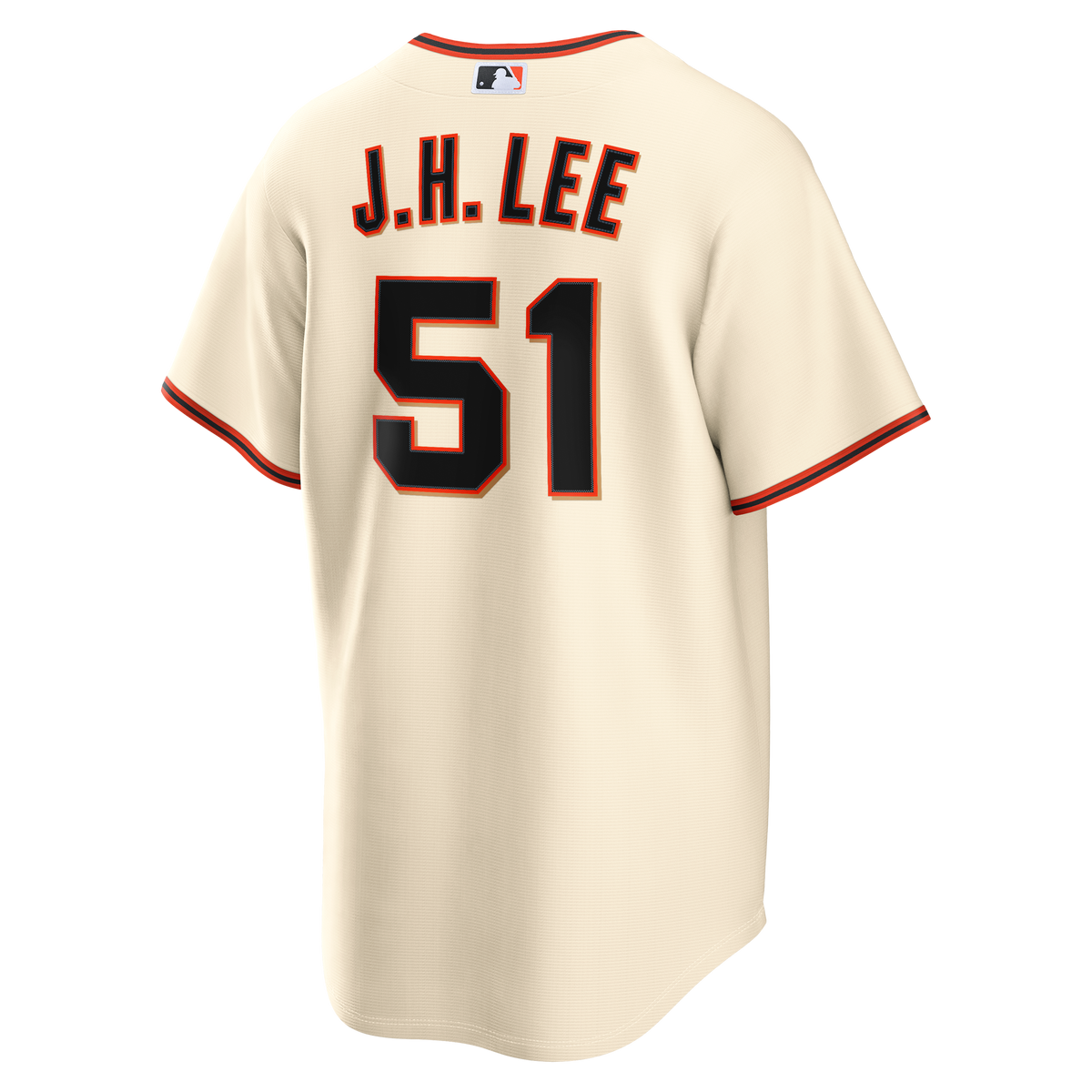 Men's San Francisco Giants Jung Hoo Lee Nike Cream Home Replica Jersey