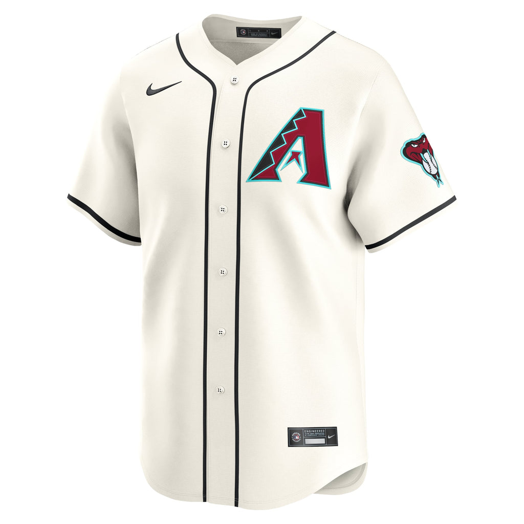 Men's Arizona Diamondbacks Alek Thomas Nike Cream Home Limited Player Jersey