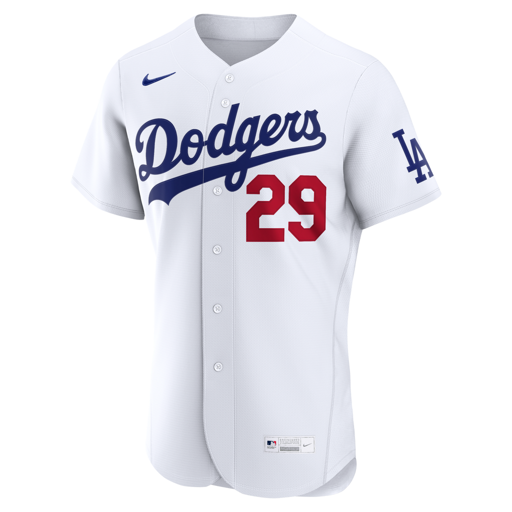Men's Los Angeles Dodgers Tarik Skubal Nike White Home Authentic Jersey