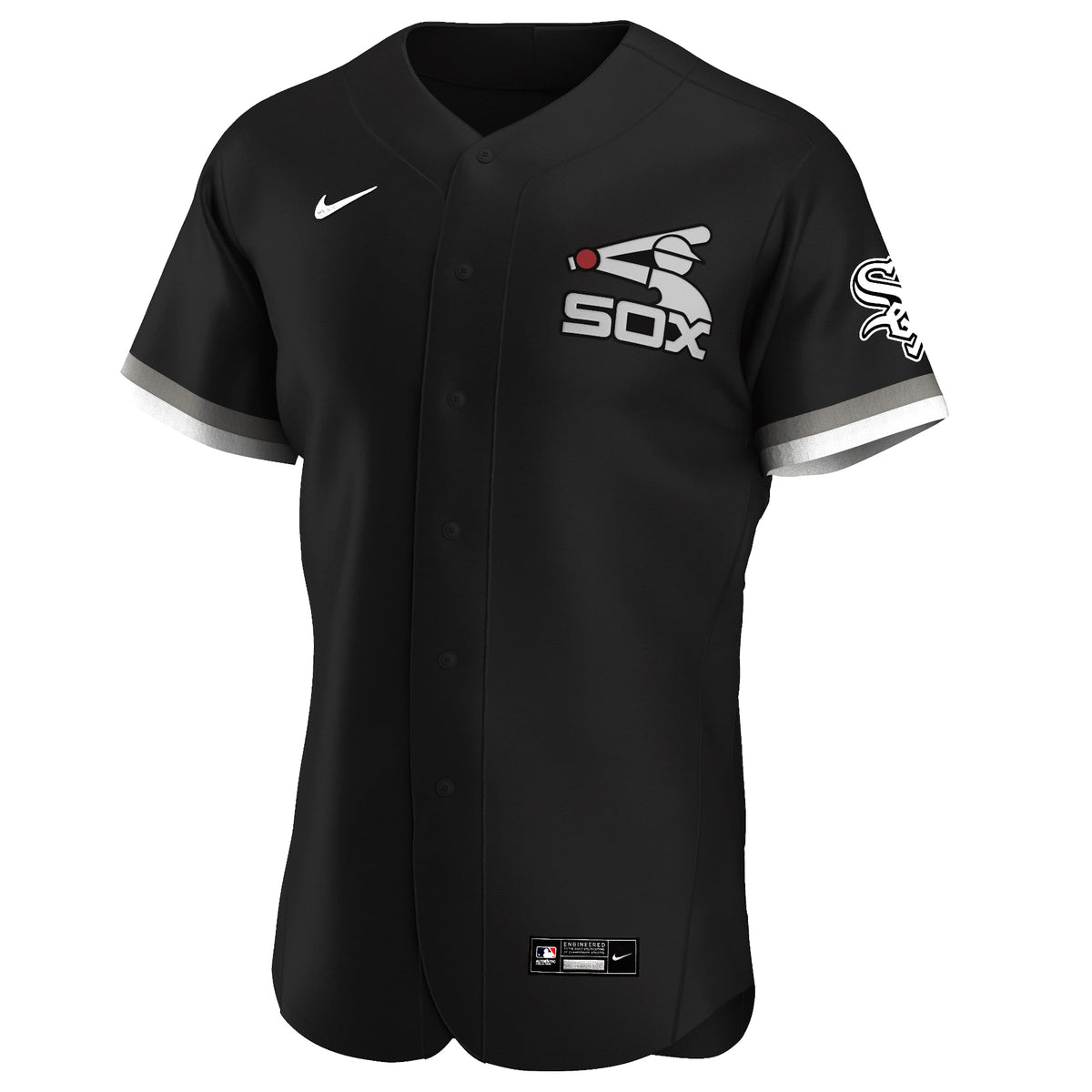 Men's Chicago White Sox Nike Black Alternate Authentic Team Jersey