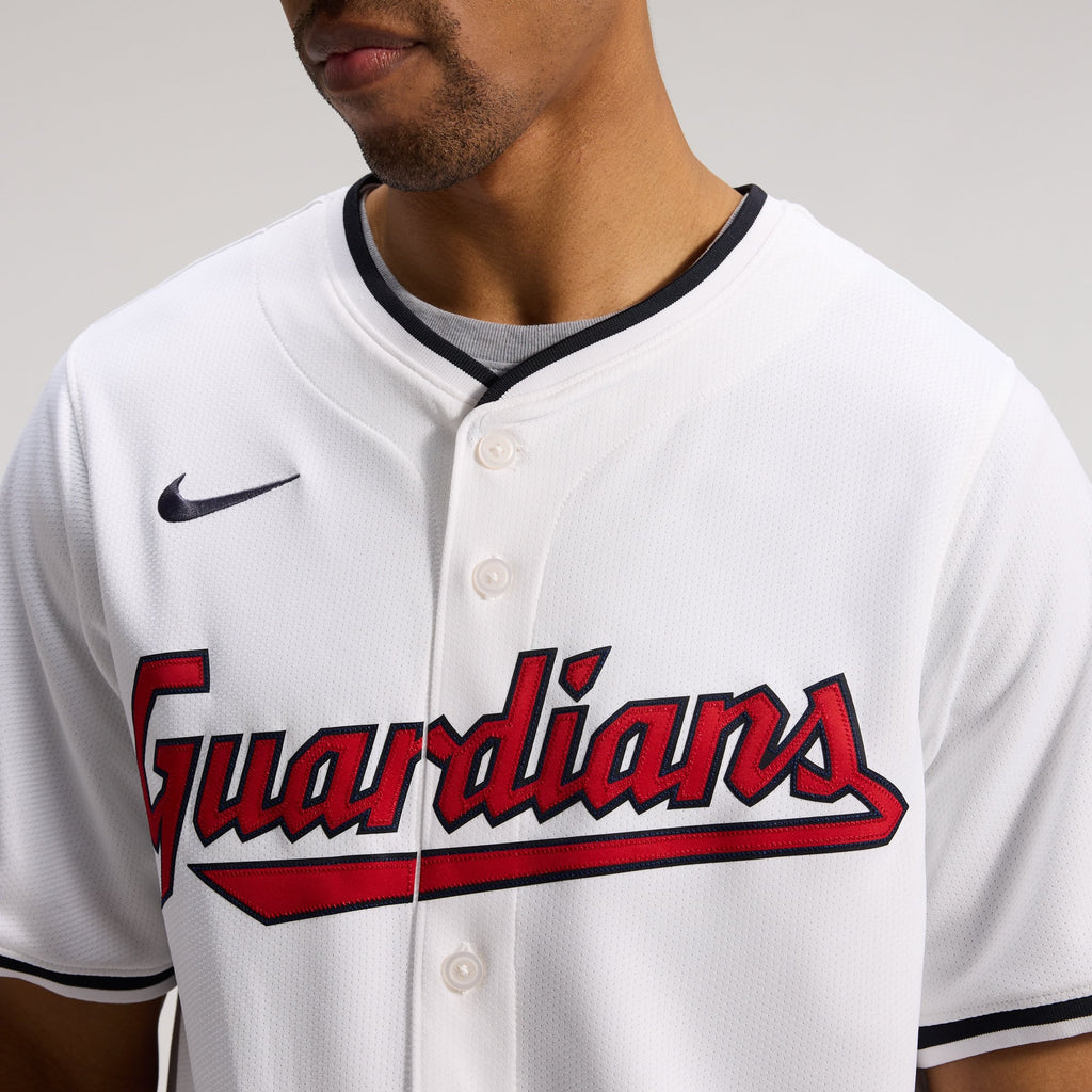 Men's Cleveland Guardians Jose Ramirez Nike White Home Limited Player Jersey