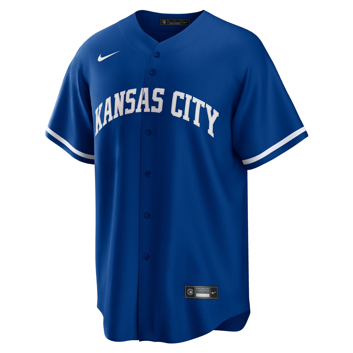 Men's Kansas City Royals Bobby Witt Jr. Nike Rush Blue Alternate 2 Replica Jersey