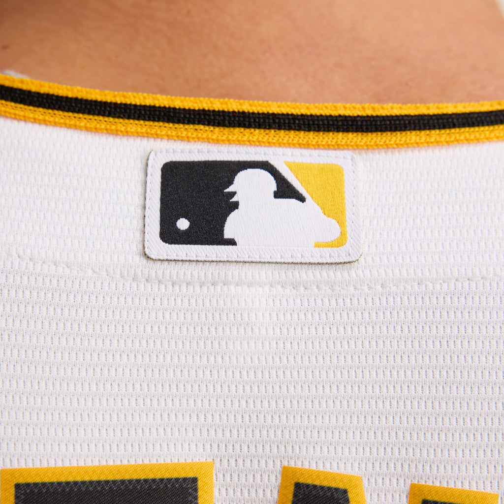Men's Pittsburgh Pirates Paul Skenes Nike White Home Replica Player Jersey