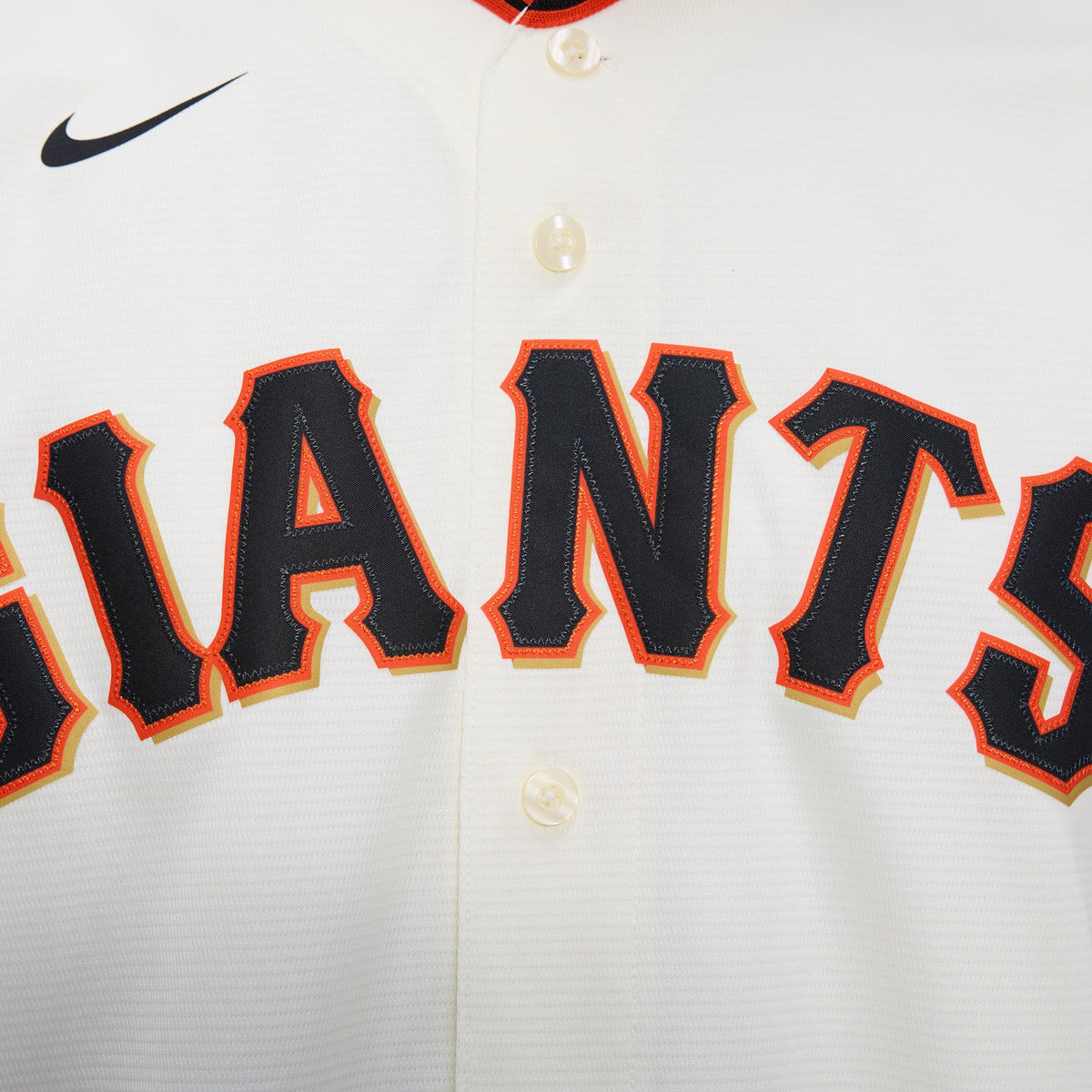 Men's San Francisco Giants Nike Cream Home Replica Team Jersey