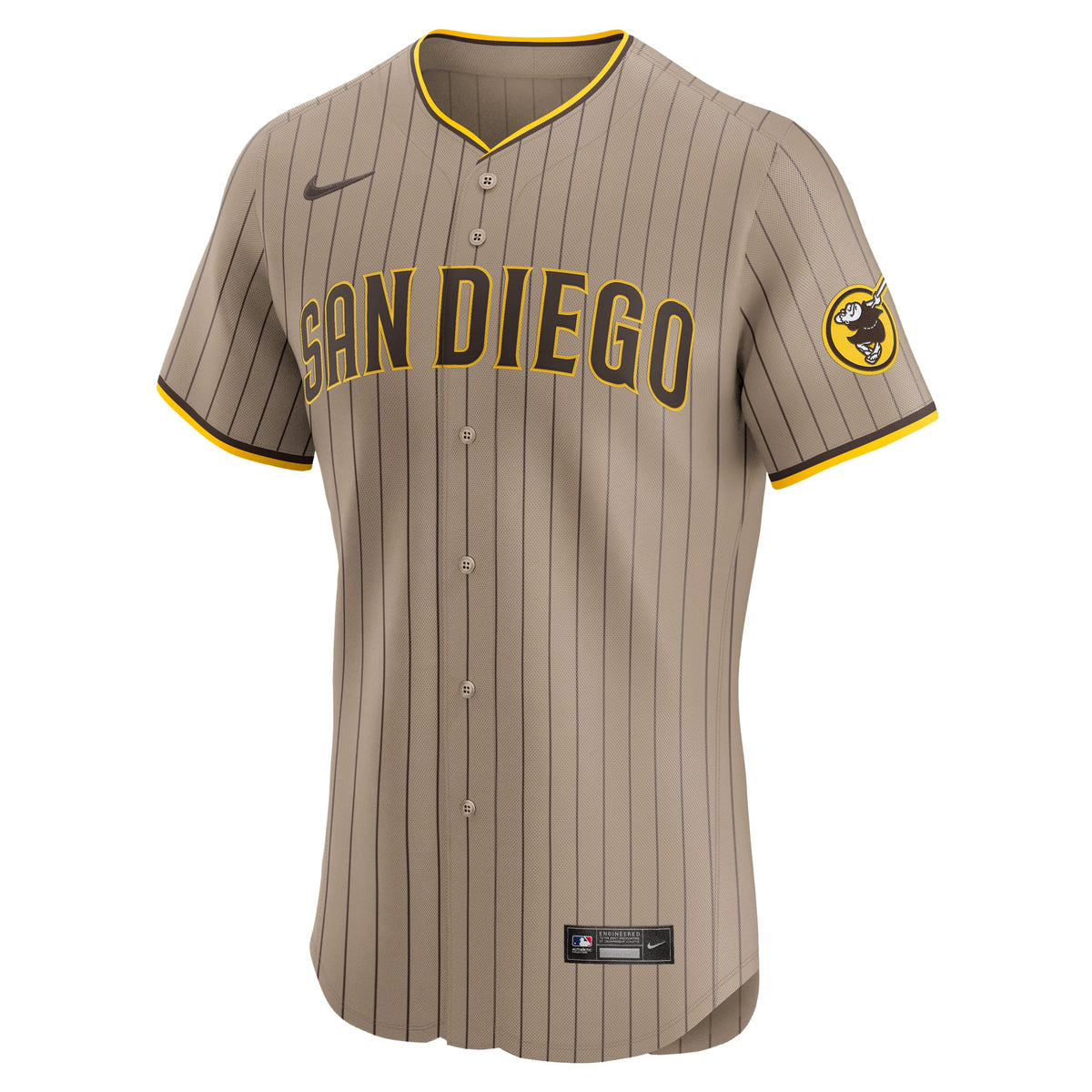 Men's San Diego Padres Fernando Tatis Jr. Nike Khaki Sand Elite Jersey