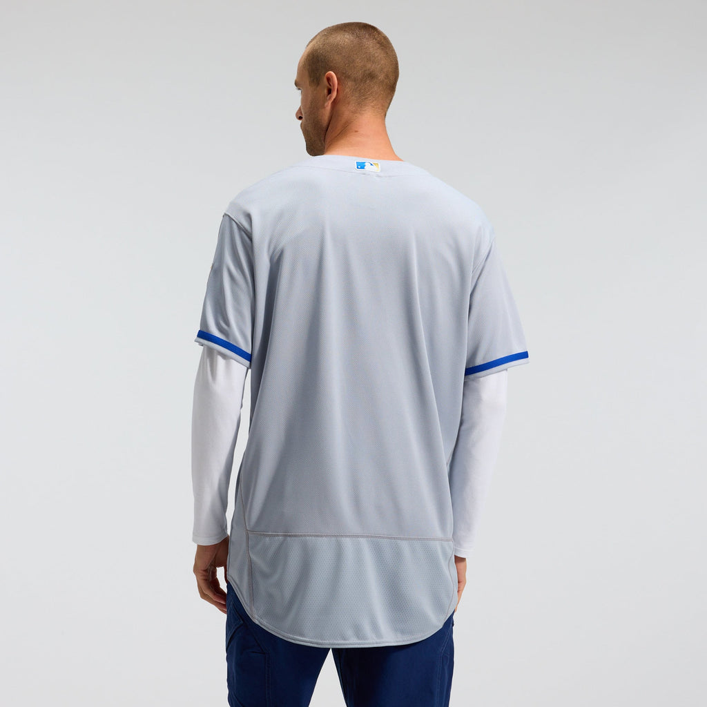 Men's Kansas City Royals Nike Gray 2022 Road Authentic Jersey