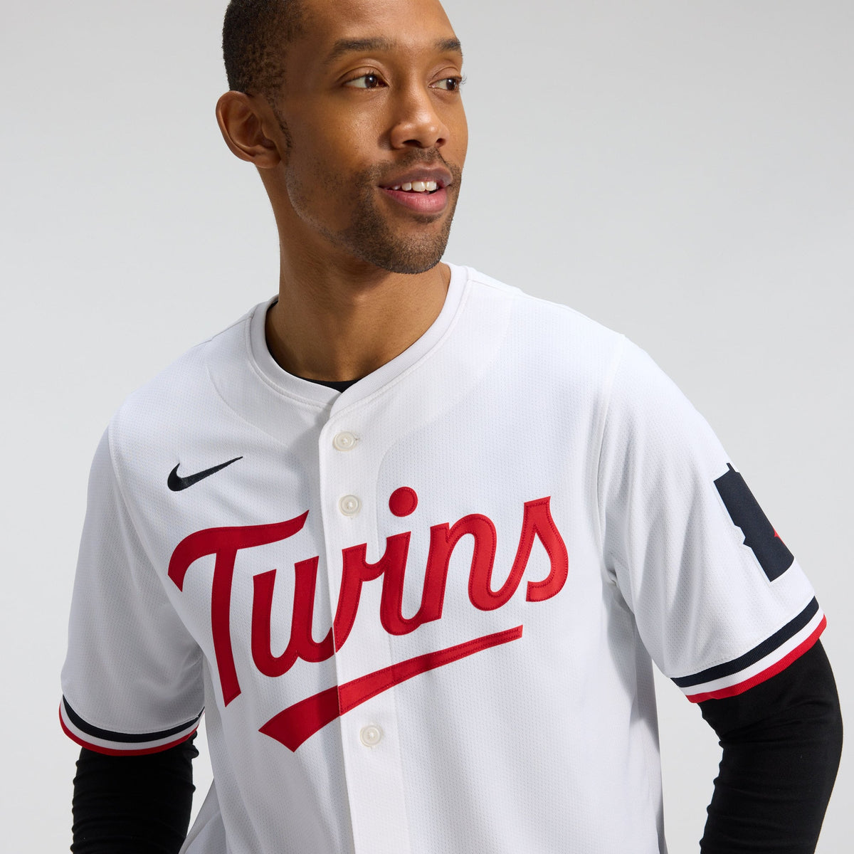 Men's Minnesota Twins Nike White Home Limited Jersey