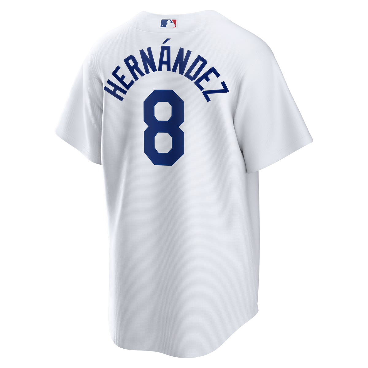 Men's Los Angeles Dodgers Enrique Hernández Nike White Home Replica Jersey