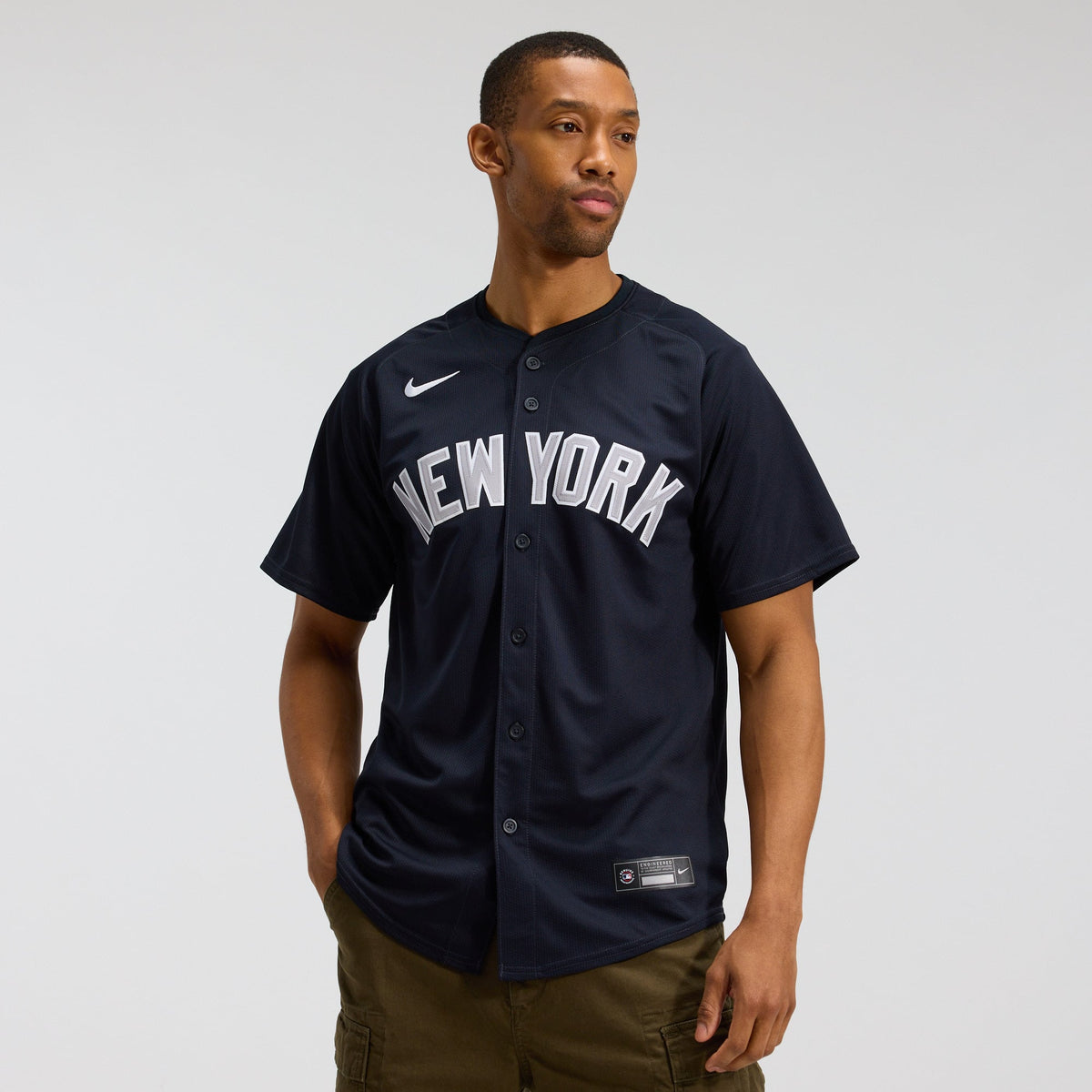 Men's New York Yankees Aaron Judge Nike Navy Alternate Limited Player Jersey