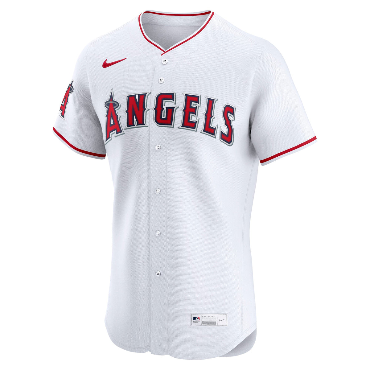 Men's Los Angeles Angels Nike White Home Elite Jersey