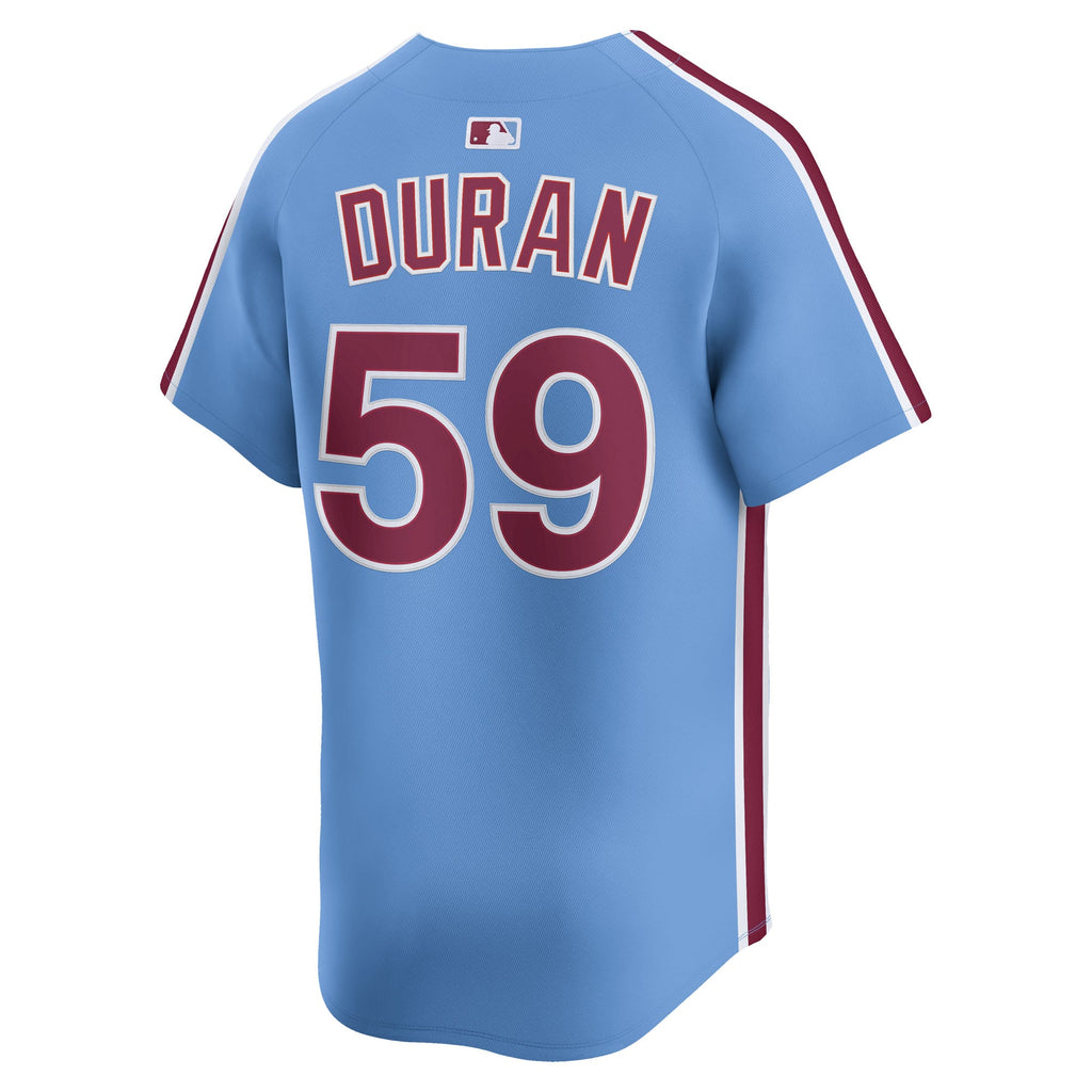 Men's Philadelphia Phillies Jhoan Duran Nike White Home Limited Player Jersey