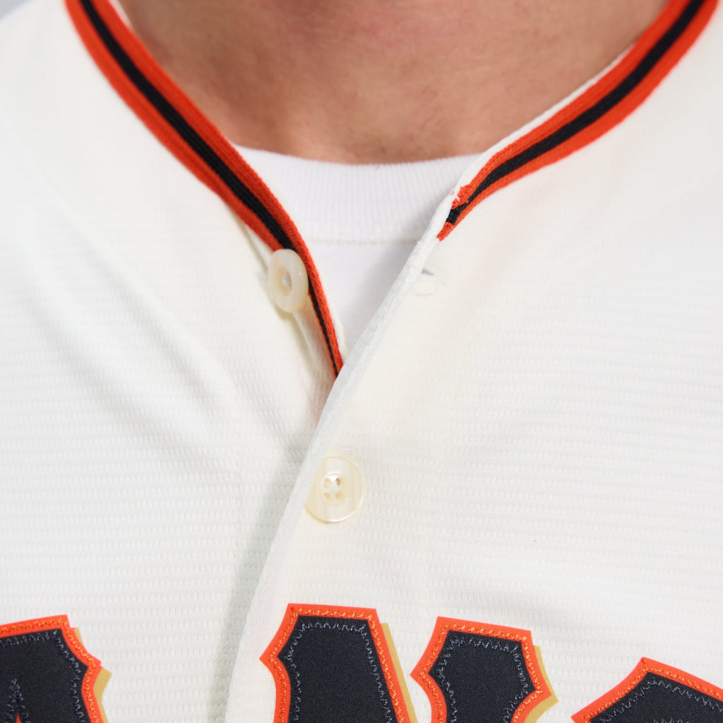 Men's San Francisco Giants Nike Cream Home Replica Team Jersey