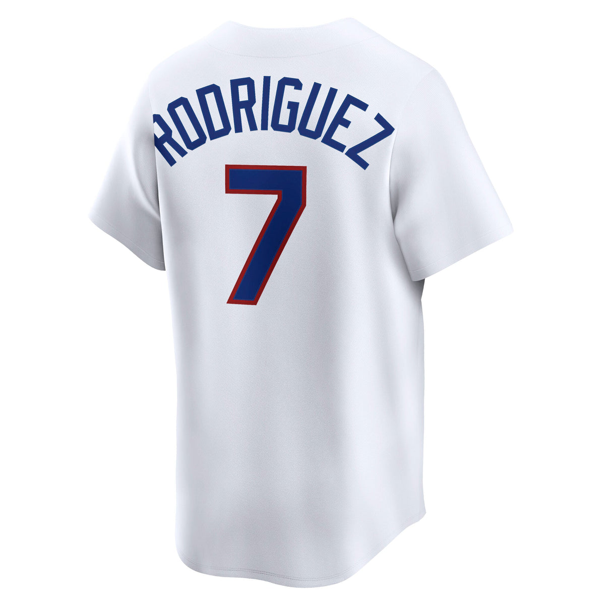 Men's Texas Rangers Ivan Rodriguez Nike White Throwback Cooperstown Collection Limited Jersey