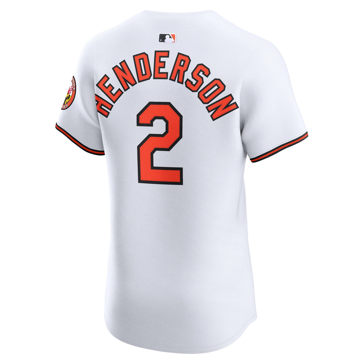 Men's Baltimore Orioles Gunnar Henderson Nike White Home Elite Jersey