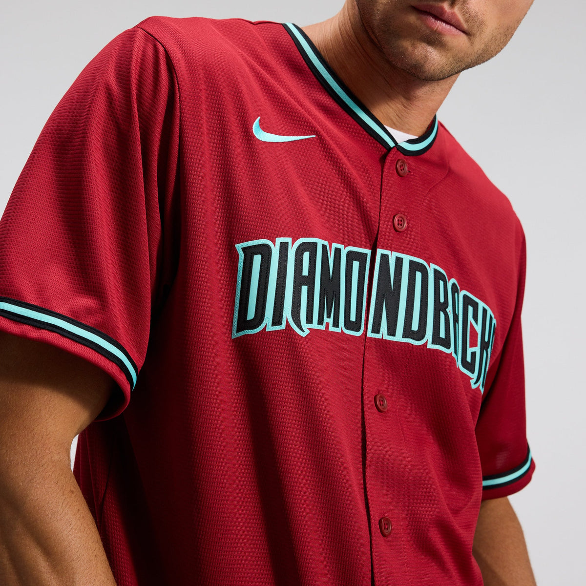 Men's Arizona Diamondbacks Corbin Carroll Nike Black Alternate Replica Jersey