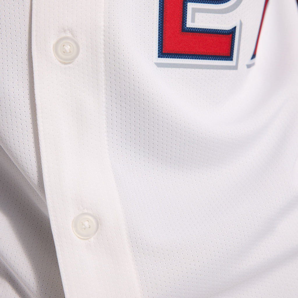Men's Los Angeles Angels Mike Trout Nike White Home Limited Player Jersey