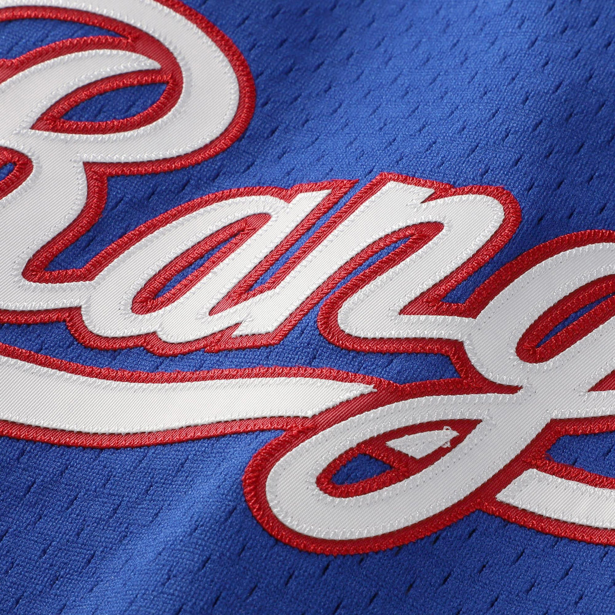 Men's Texas Rangers Nolan Ryan Mitchell & Ness Royal Authentic Batting Practice Jersey