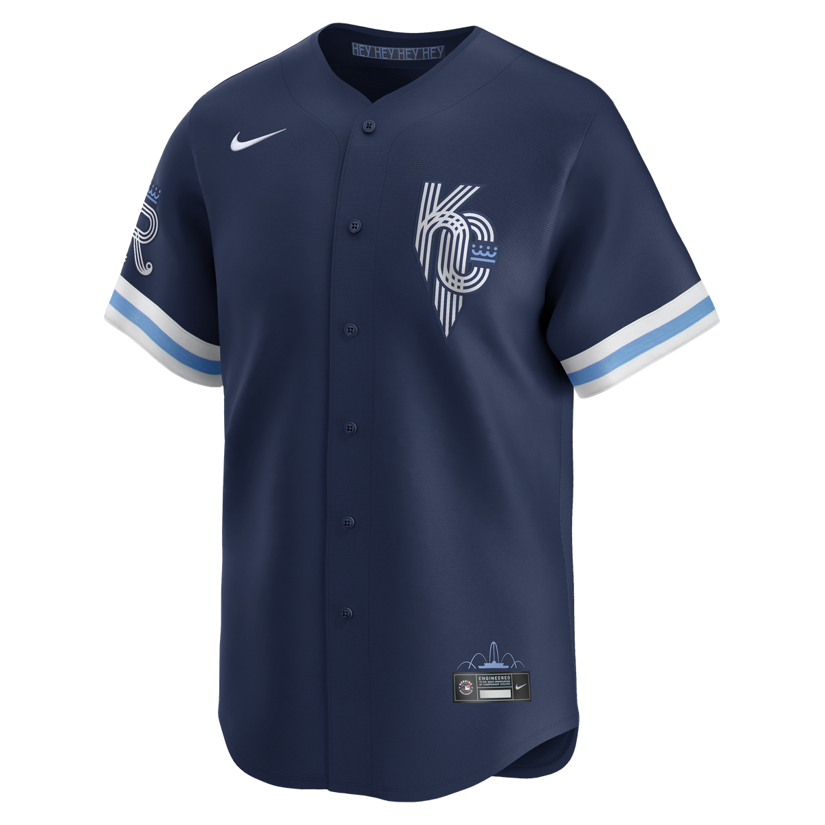 Men's Kansas City Royals  Nike Navy City Connect Limited Jersey