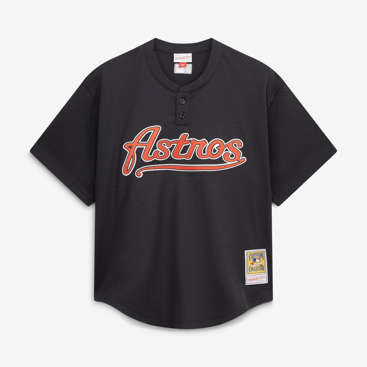 Men's Houston Astros Craig Biggio Mitchell & Ness Black Authentic Batting Practice Jersey