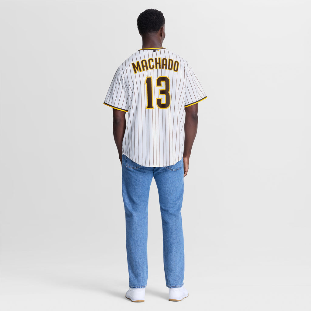 Men's San Diego Padres Manny Machado Nike White Home Replica Player Jersey