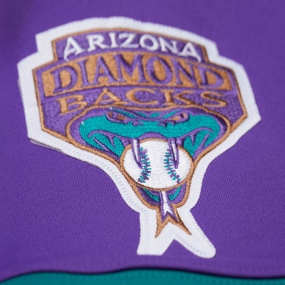 Men's Arizona Diamondbacks Randy Johnson Mitchell & Ness Purple 2000 Throwback Authentic Jersey
