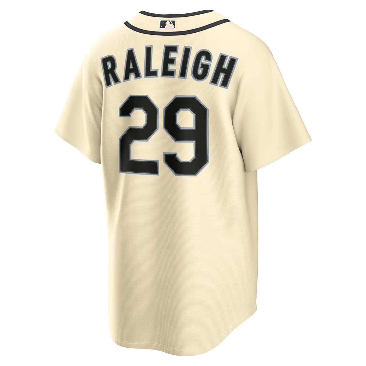 Men's Seattle Mariners Cal Raleigh Nike Cream Alternate Replica Jersey
