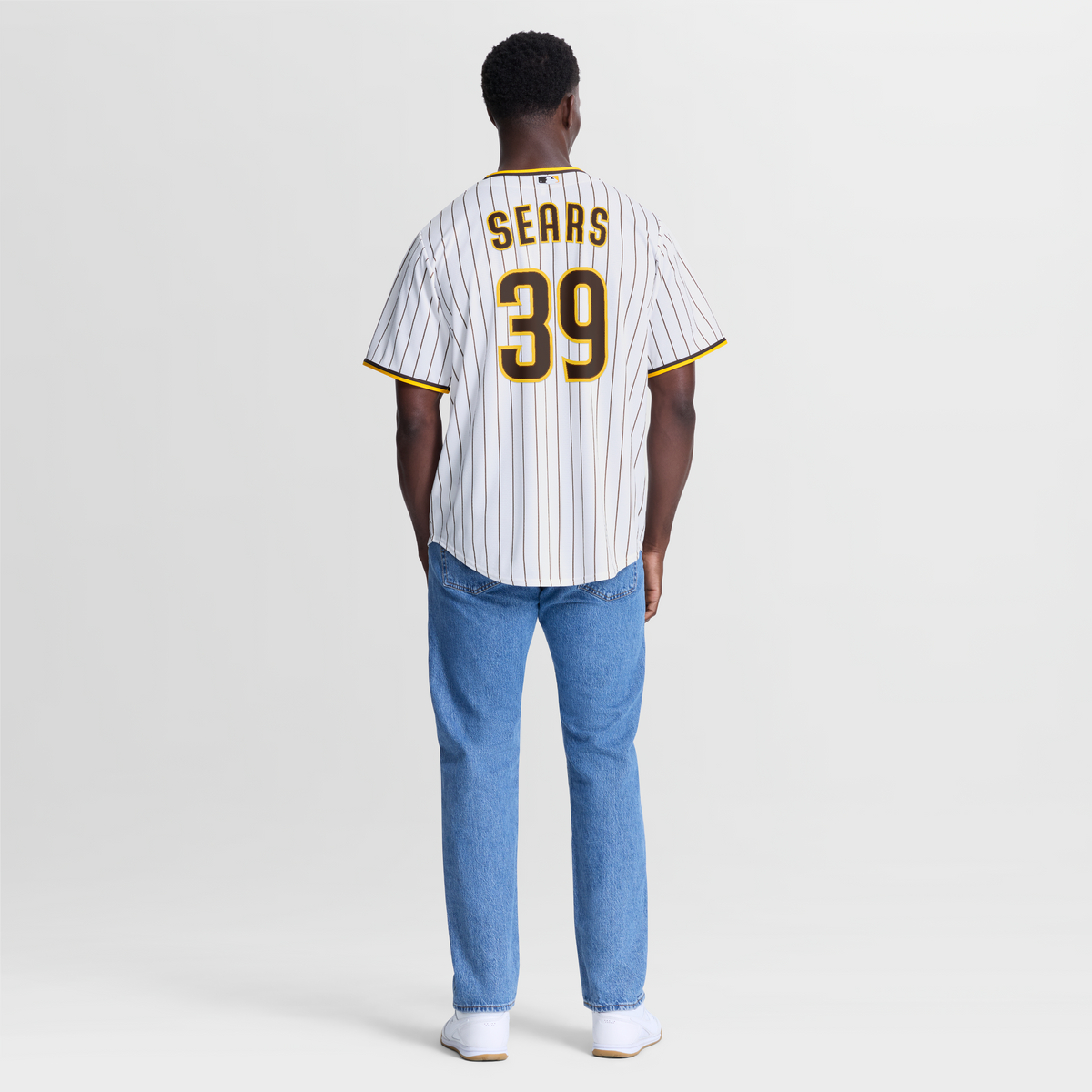 Men's San Diego Padres JP Sears Nike White Home Replica Jersey