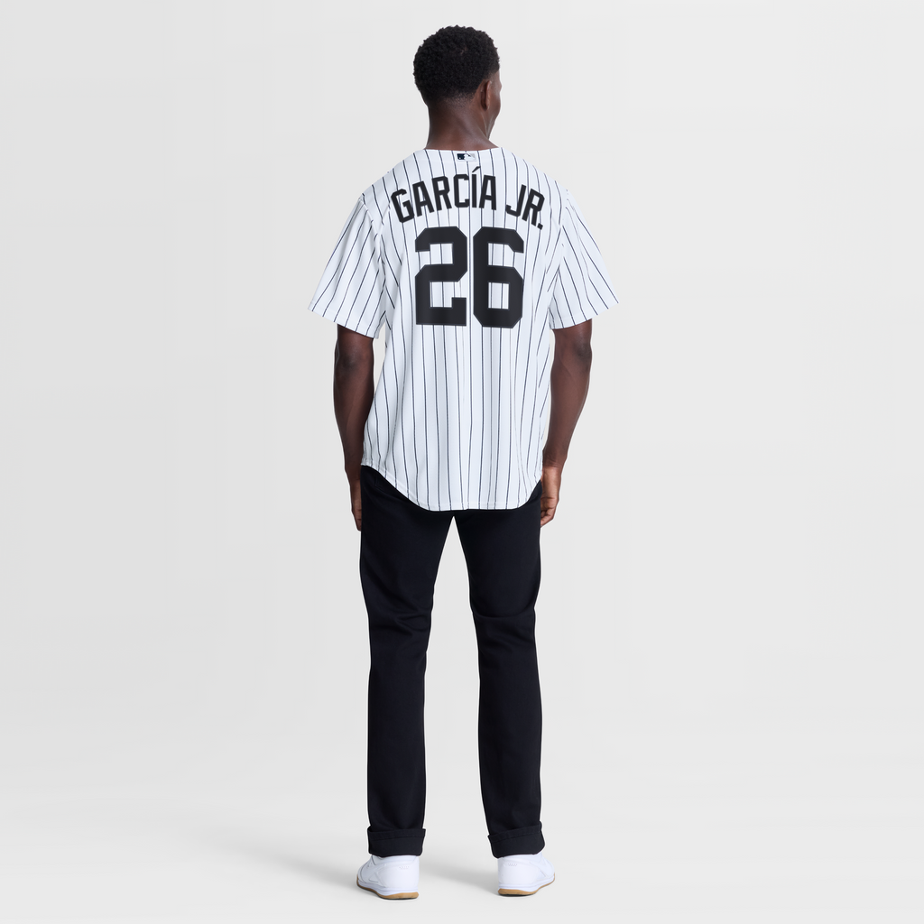 Men's New York Yankees Luis García Jr. Nike White Home Replica Jersey