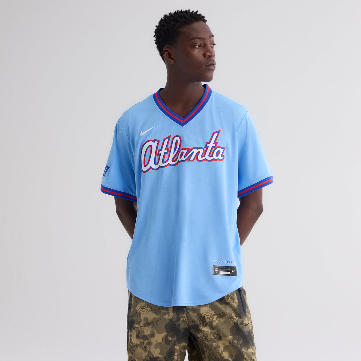 Men's Atlanta Braves  Nike Powder Blue 2026 City Connect Stadium Jersey