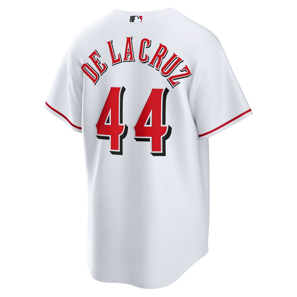Men's  Cincinnati Reds Elly De La Cruz Nike White Alternate 2 Replica Jersey