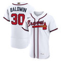 Men's Atlanta Braves Drake Baldwin Nike White MLB Awards Authentic Jersey