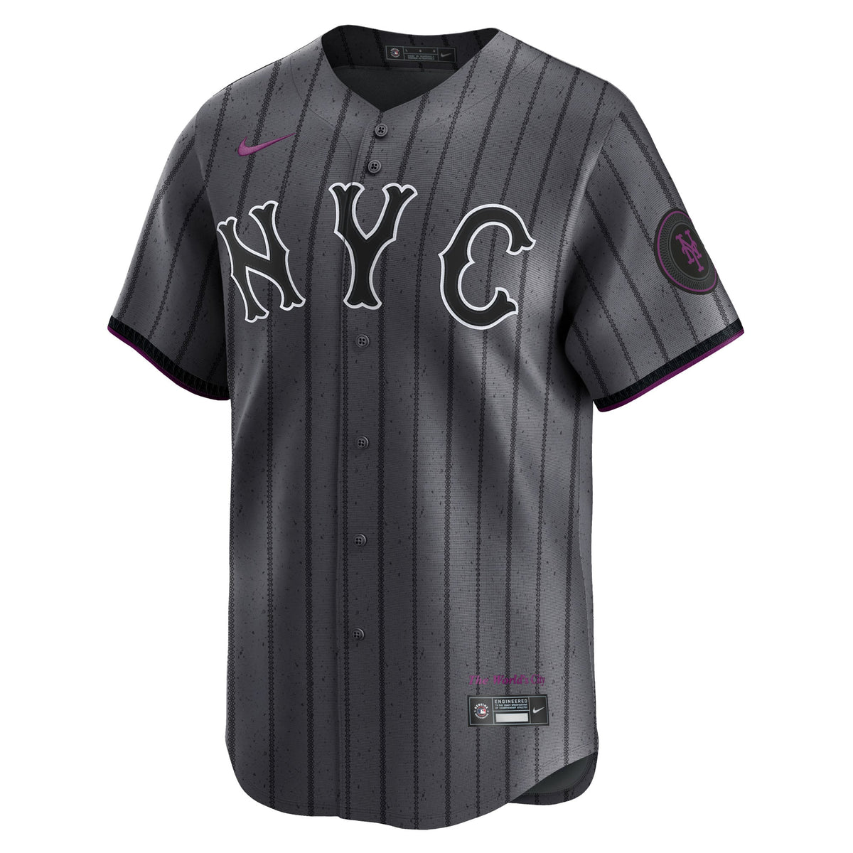 Men's New York Mets Juan Soto Nike Gray City Connect Limited Player Jersey