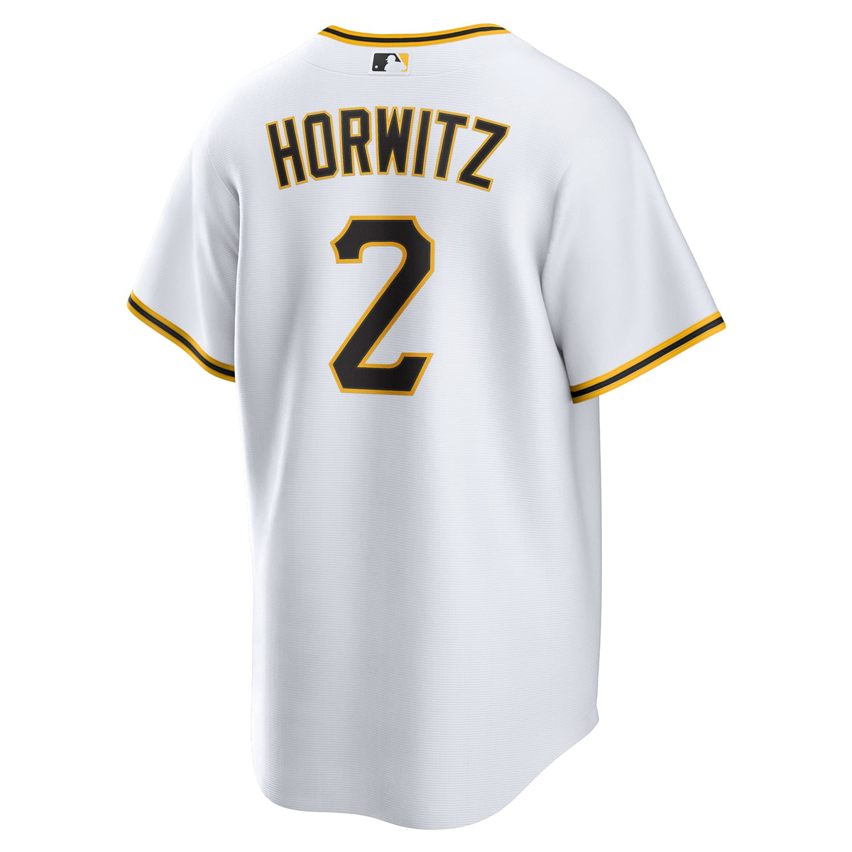 Men's Pittsburgh Pirates Spencer Horwitz Nike White Home Replica Jersey