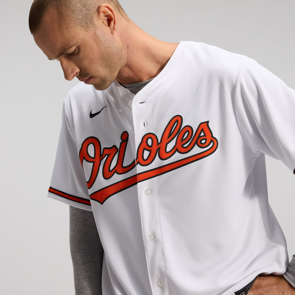 Men's Baltimore Orioles Nike White Home Replica Team Jersey