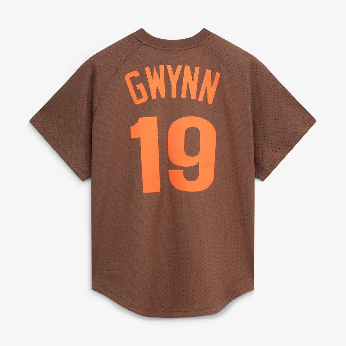 Men's San Diego Padres Tony Gwynn Mitchell & Ness Brown Authentic Batting Practice Jersey