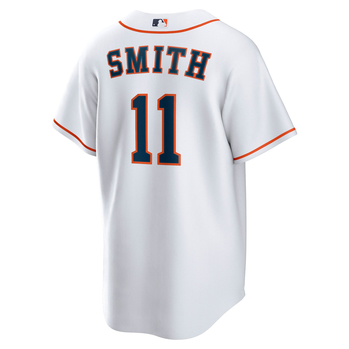 Men's Houston Astros Cam Smith Nike White Home Replica Jersey
