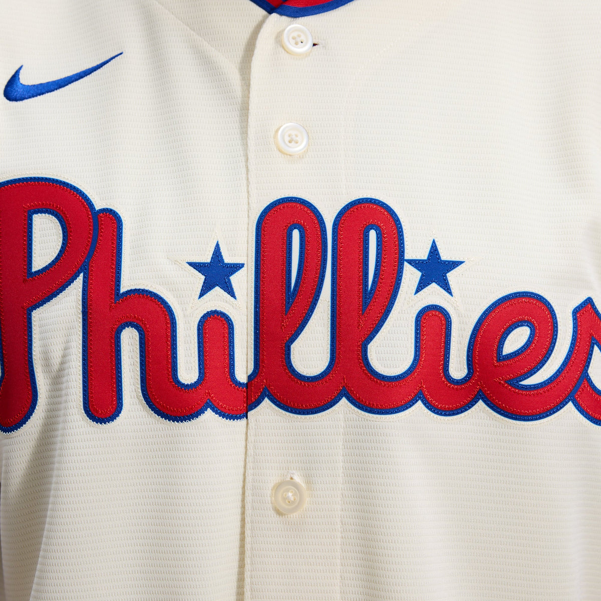 Men's Philadelphia Phillies Nike Cream Alternate Replica Jersey