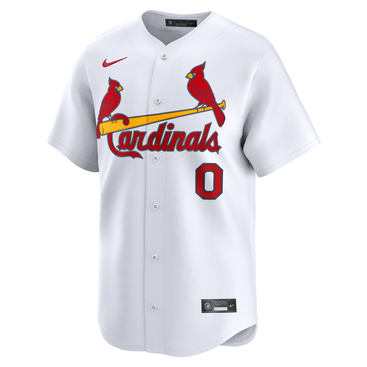 Men's St. Louis Cardinals Masyn Winn Nike White Home Limited Jersey