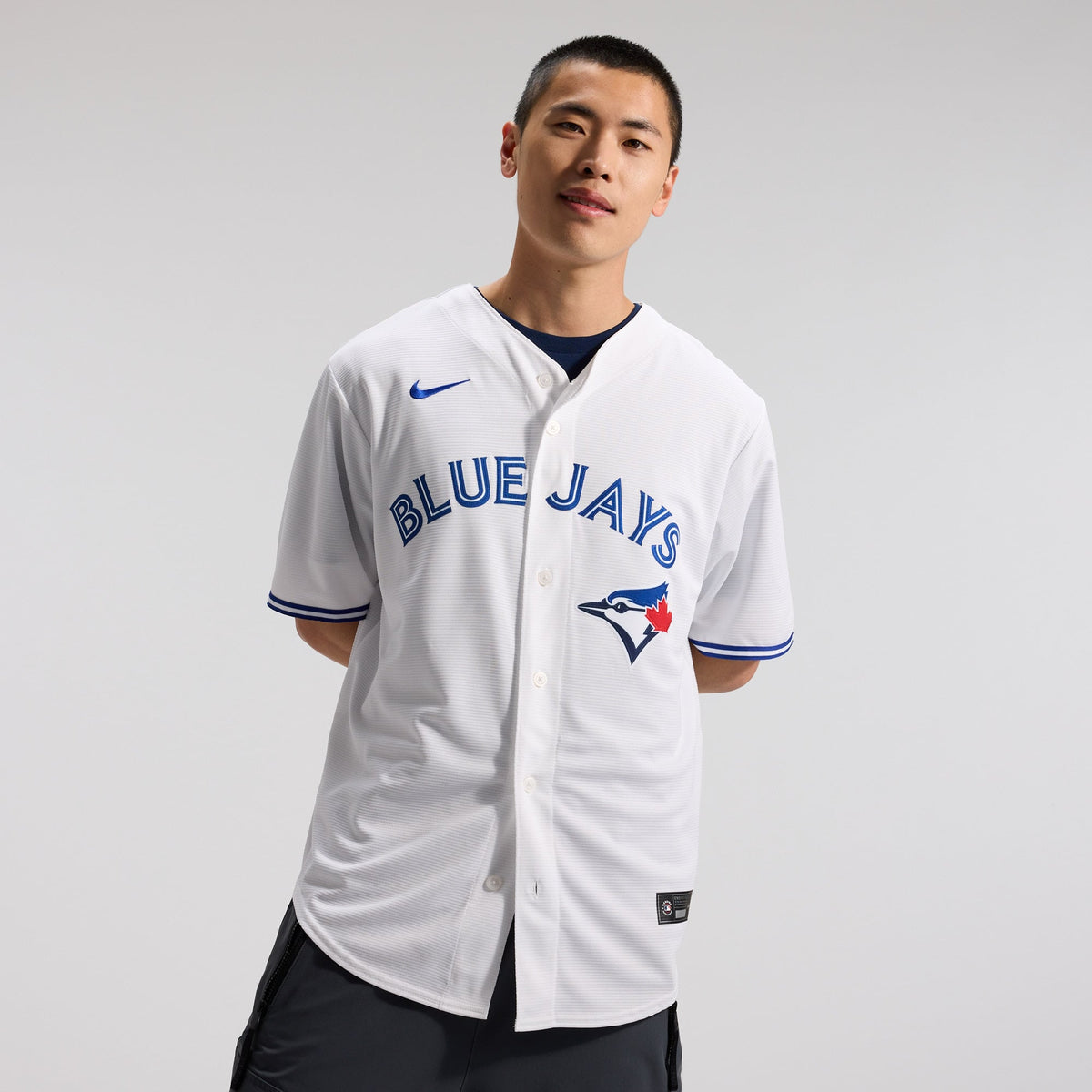 Men's Toronto Blue Jays Trey Yesavage Nike White Home Replica Jersey
