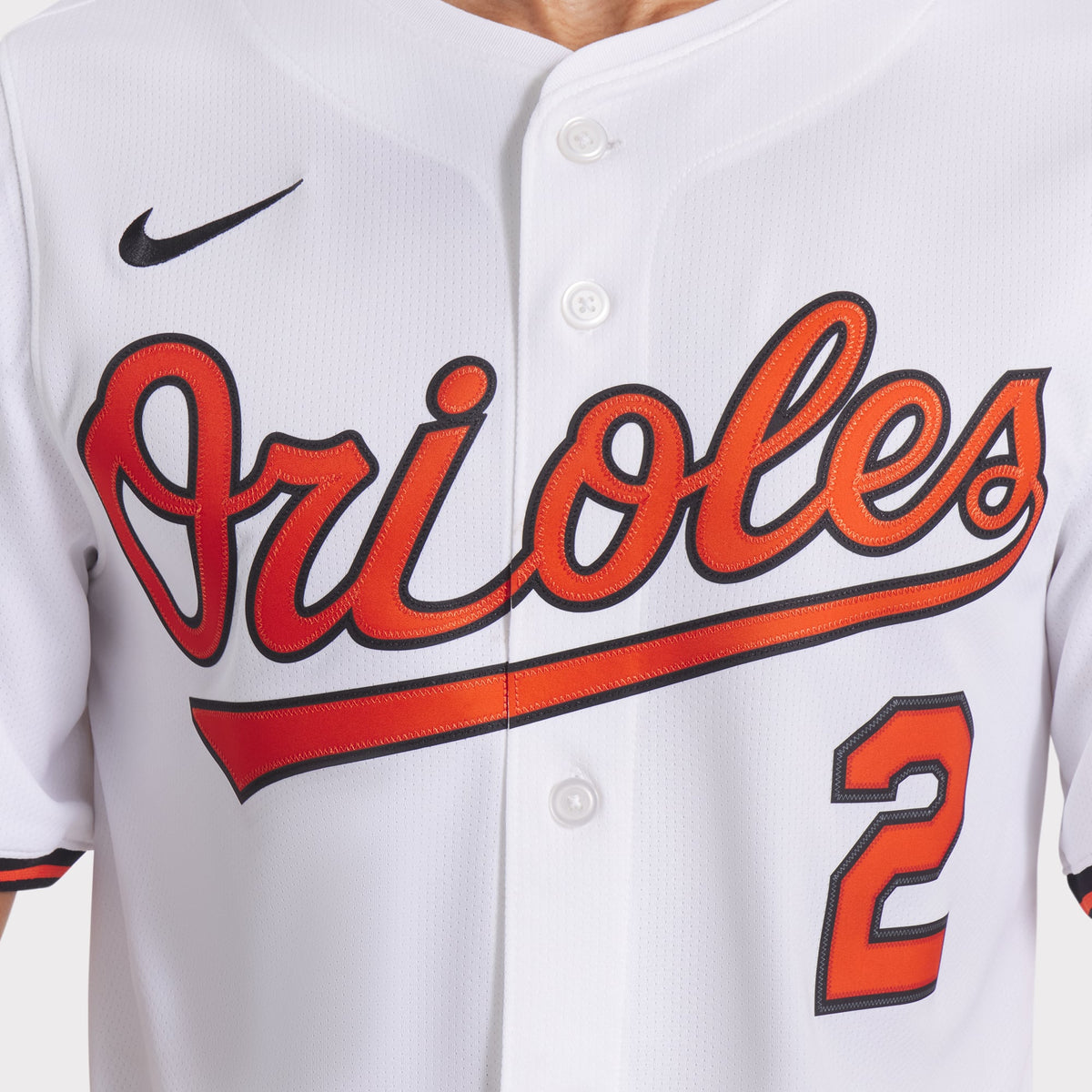 Men's Baltimore Orioles Gunnar Henderson Nike White Home Limited Player Jersey